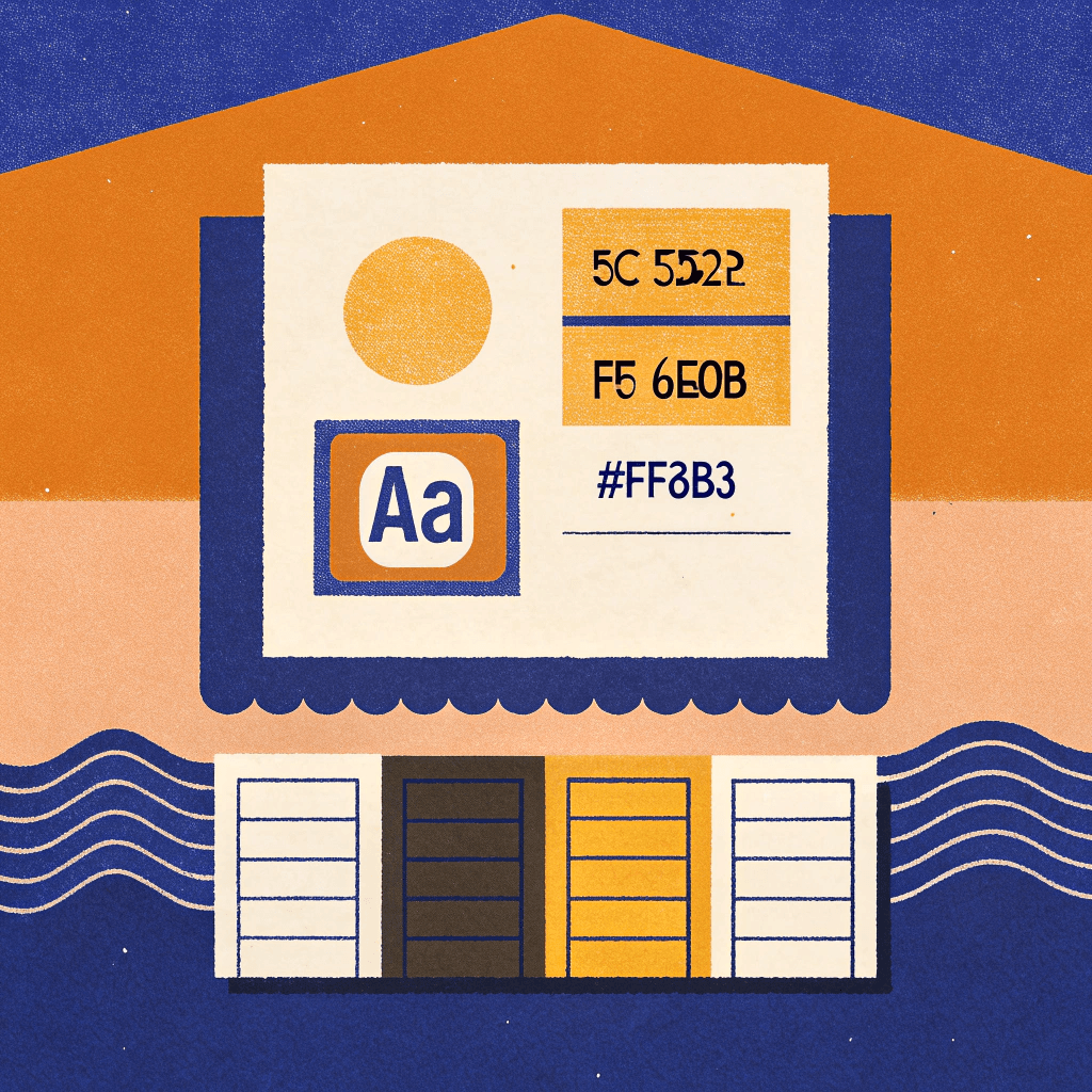 Brand & Digital Identity Illustration